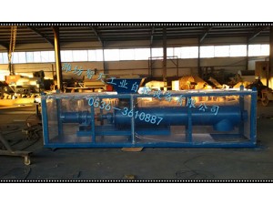 TJ型調速定量給料螺旋秤，特點是計量和給料同時進行，只由一條螺旋即可完成。